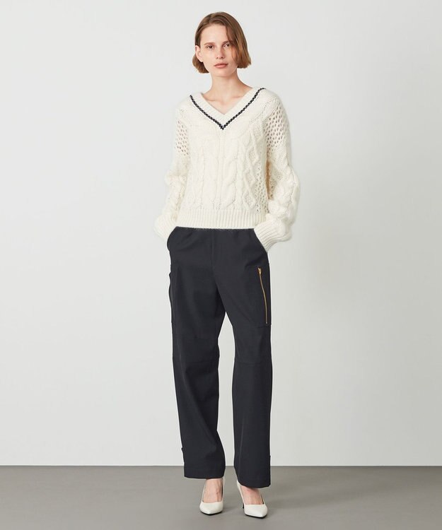 BEIGE， ORCHIES / ミリタリーパンツ Navy