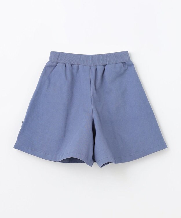 組曲 KIDS 【110-140㎝】レースアップ キュロット ダスティブルー系