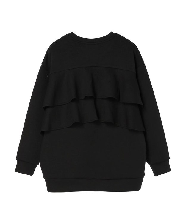 AMERICAN HOLIC 【WEB限定】バックフリルポンチプルオーバー Gray Beige