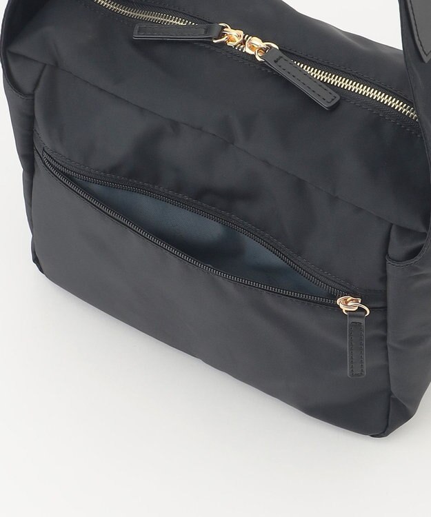 LA BAGAGERIE メタルバックル　ボックスショルダー　Sサイズ ブラック