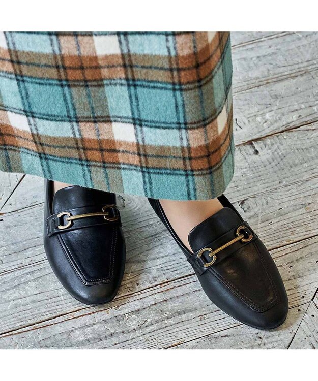 ing <ing>【WEB限定】【レイン対応】ビットローファー ブラック