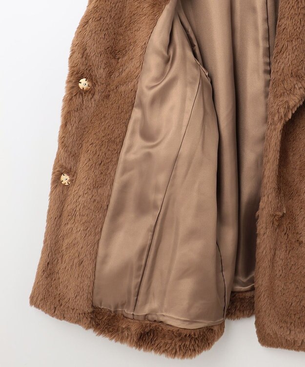 自由区 TEDDY ボアコート キャメル系