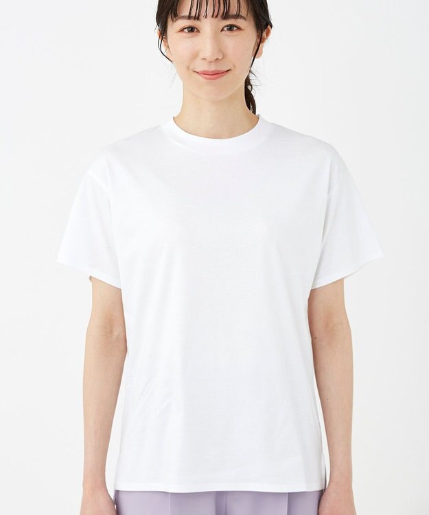 KASHIYAMA 【抗菌消臭】クレンゼ Teeシャツ ホワイト