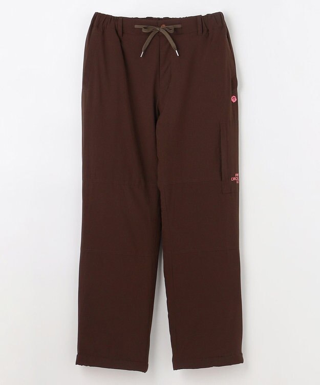 PW CIRCULUS 【撥水加工 / ストレッチ】【MEN】ワイド中綿カーゴパンツ ゴルフ ダークブラウン系