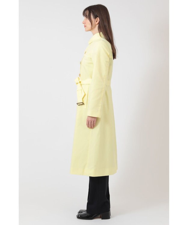 DAKS ロングトレンチコート(ライナーキルト付き) ライトイエロー