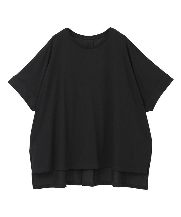 AMERICAN HOLIC 接触冷感バックタックプルオーバー Black