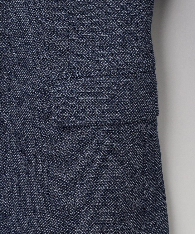 GOTAIRIKU 【カーディガンジャケット】ブリスターバーズアイ ニットジャケット ダルブルー系8