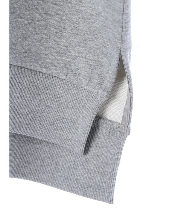 AMERICAN HOLIC 異素材ショルダー切り替えスウェット2 Light Gray Mixture