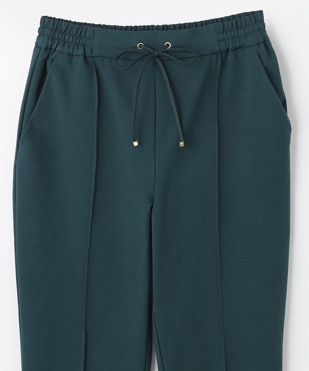 ANY any HEAT テーパードパンツ ピーコックグリーン