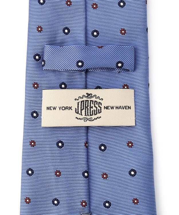 J.PRESS MEN 【VINTAGE JACQUARD COLLECTION】小紋柄 ネクタイ サックスブルー系7