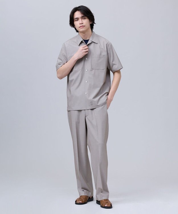 J.PRESS MEN 【J.PRESS ORIGINASLS】【UNISEX】Toropical Spidle New Piped Stem Slacks ベージュ系