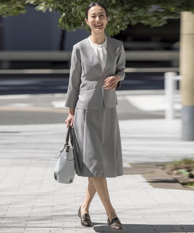 J.PRESS LADIES 【WEB限定カラーあり・A4サイズ収納可・撥水】 ナイロン トート バッグ ライトグリーン系