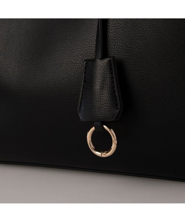 UNBILLION 【テレビ ドラマ着用アイテム】カシュカシュ cachecache / 棒ヒネリベルト2wayA4トートバッグ ブラック