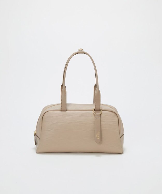 TOPKAPI 【Breath TOPKAPI】RIPPLE リプル ワイド ボストンバッグ チャーム付き ライトトープ