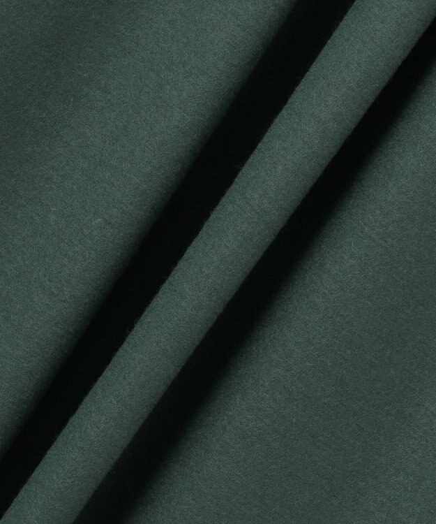 23区 【洗える】ウールミルドジャージー タック スカート ダークグリーン系