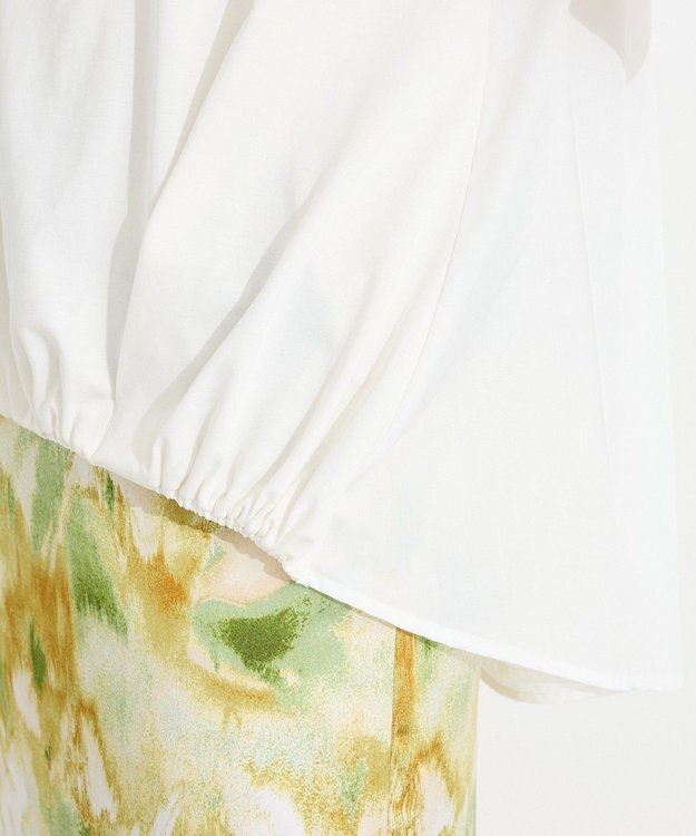 CRAFT STANDARD BOUTIQUE バックフレアバルーンカットソー White