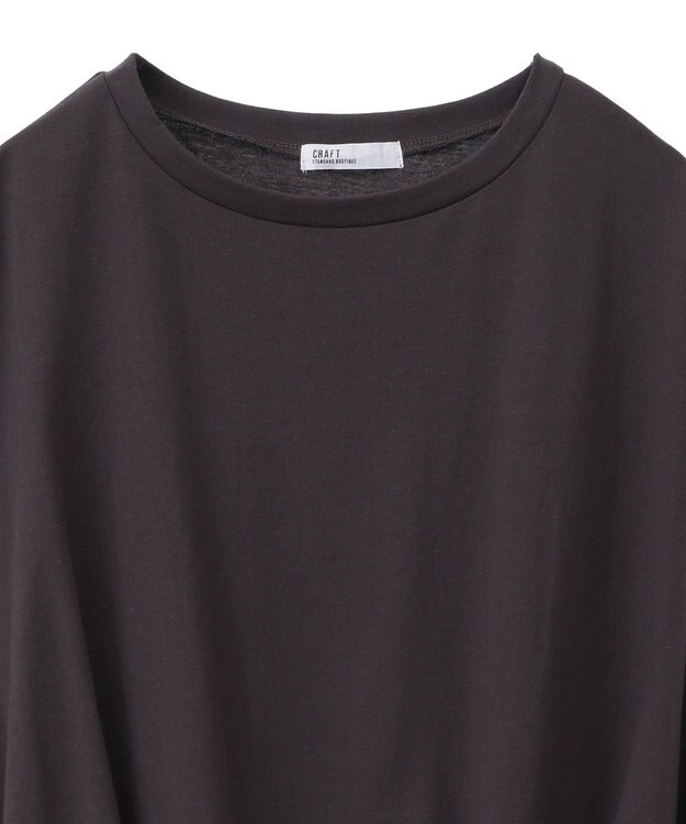 CRAFT STANDARD BOUTIQUE バックフレアバルーンカットソー Brown