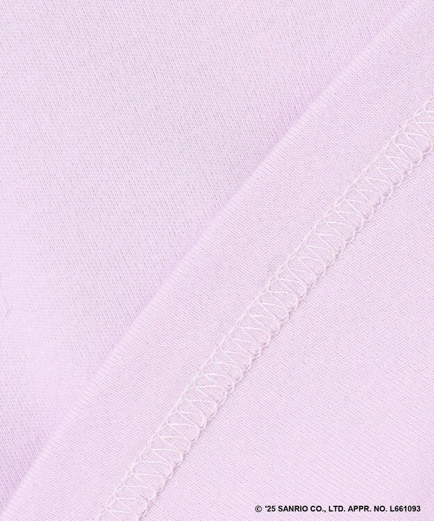 ANY KIDS 【マイメロディ＆クロミ×ANY KIDS】長袖Tシャツ ラベンダー×クロミ