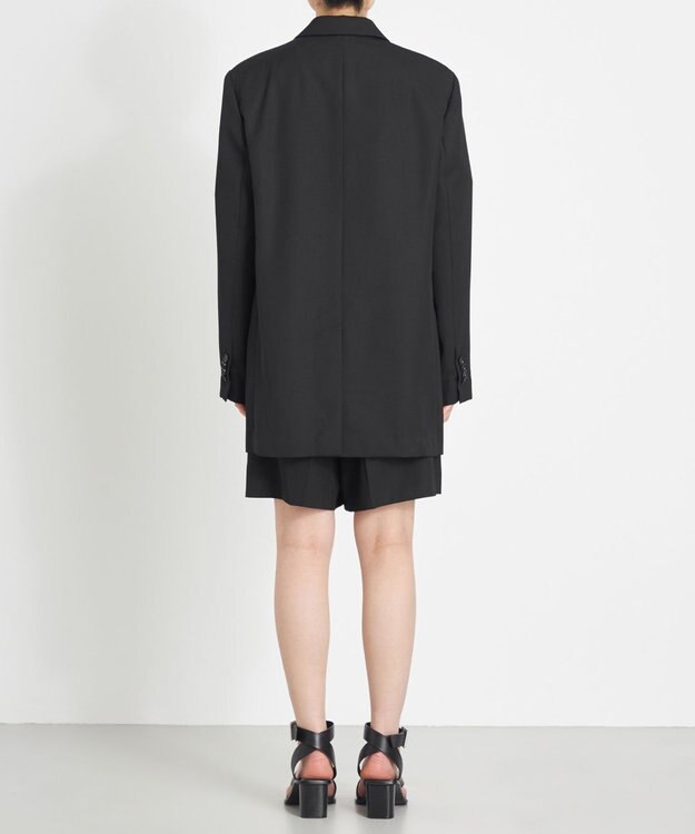 ウールポリエステルツイル ジャケット / NAVE | ファッション