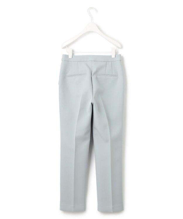 ICB 【洗える】エステルトリプルクロス スティックパンツ フォグブルー系