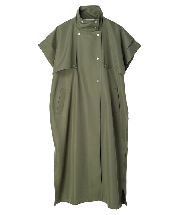 Green Parks ・ＥＬＥＮＣＡＲＥ　ＤＵＥ　トレンチロングベスト Khaki