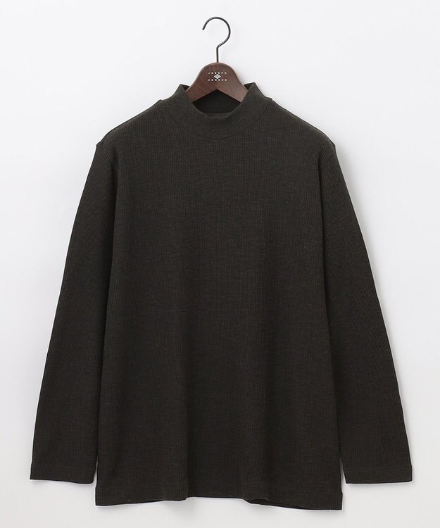 JOSEPH ABBOUD 【キングサイズ・吸水速乾/保温/伸縮性ドライミックスメリノ カットソー グレー系