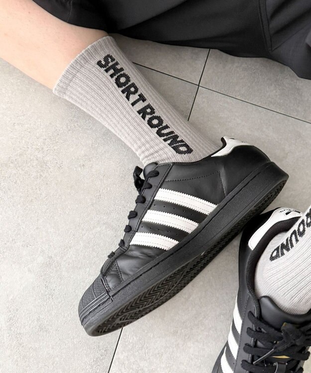 WEGO ロゴソックス（R）　 ライトグレー