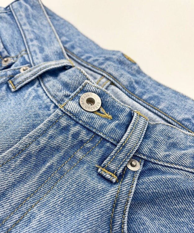 uncrave ストレート デニム パンツ（uncrave STANDARD） ライトブルー