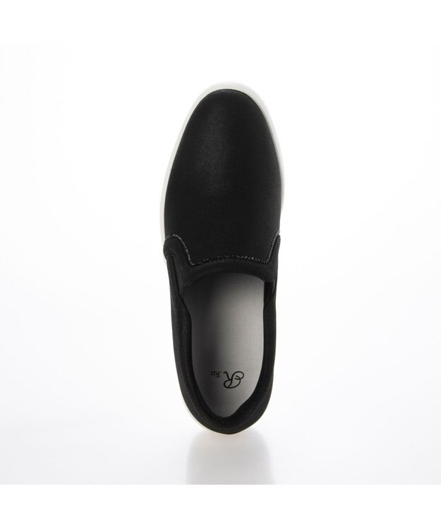 Riz raffinee <Riz raffinee>ヒールアップスリッポンスニーカー ブラックメタリック