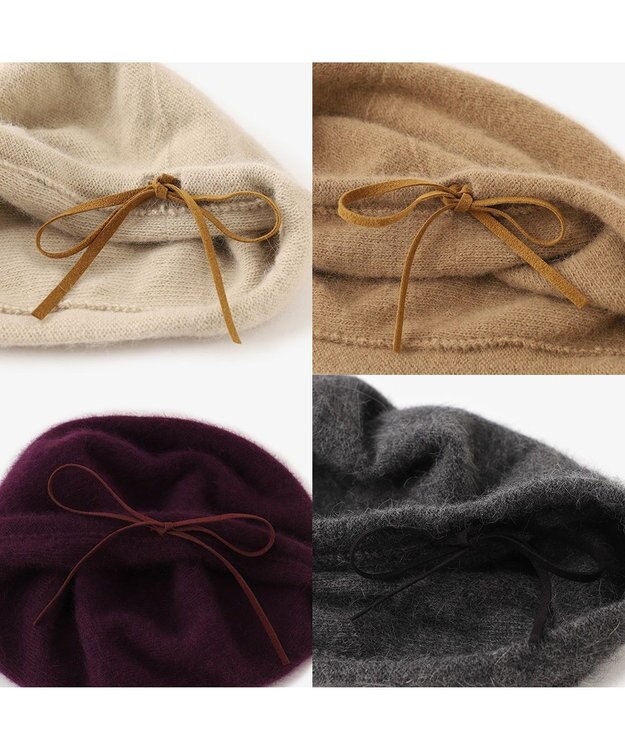 林八百吉商店 Jin no beat shi te cassie  シャギーベレーワッチ ベージュ