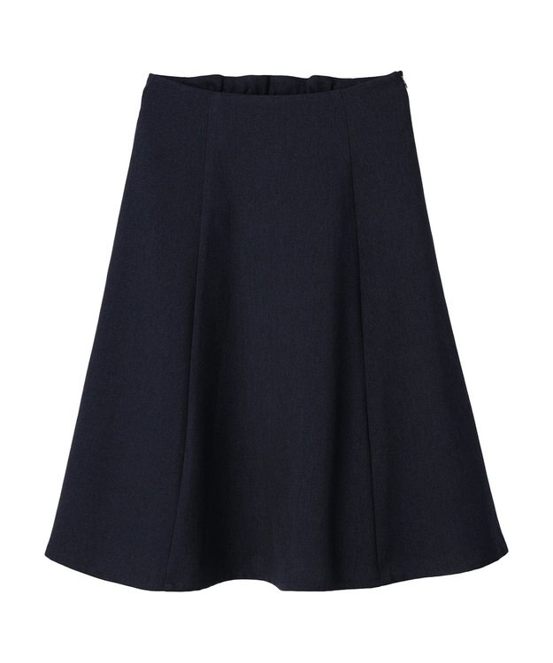 earth music&ecology すきな丈フレアスカート Navy