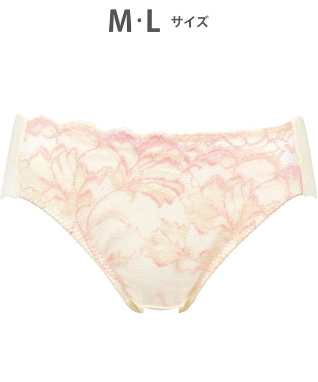 Wing Wing Lesiage 【3000シリーズ】 ペアショーツ はきこみ丈ふつう PF3000 ウイング／ワコール クリーム