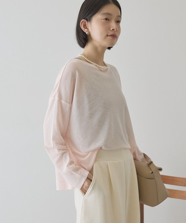 AMERICAN HOLIC シアーカラープルオーバー Pink