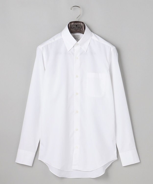 GOTAIRIKU 【形態安定】PREMIUMPLEATS_スナップダウン 通年ドレスシャツ(25年モデル) ホワイト系