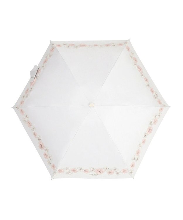 MOONBAT 【WEB限定】PAUL & JOE 晴雨兼用日傘 折りたたみ傘 クリザンテーム ／ 遮熱 遮光 UV オフホワイト