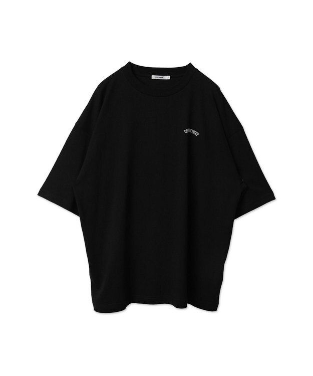 WEGO 【ユニセックス着用ITEM】ストレートロゴプリントT（SS） ブラック