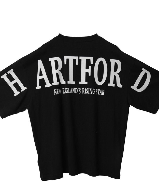 WEGO 【ユニセックス着用ITEM】ストレートロゴプリントT（SS） ブラック