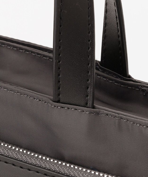 Y'SACCS ポリエステルツイル 2WAYトートバッグ ダークグレー