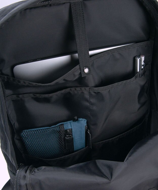 YUSHI RiVER - BACKPACK バックパック シワ加工 ブラック