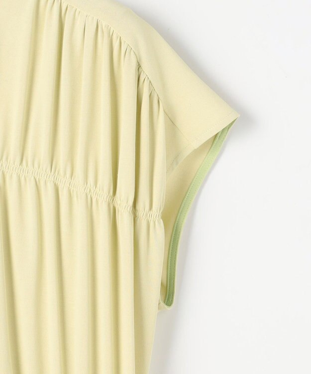 組曲 【先行予約】スウェットファンクションジャージー ワンピース ライムグリーン系