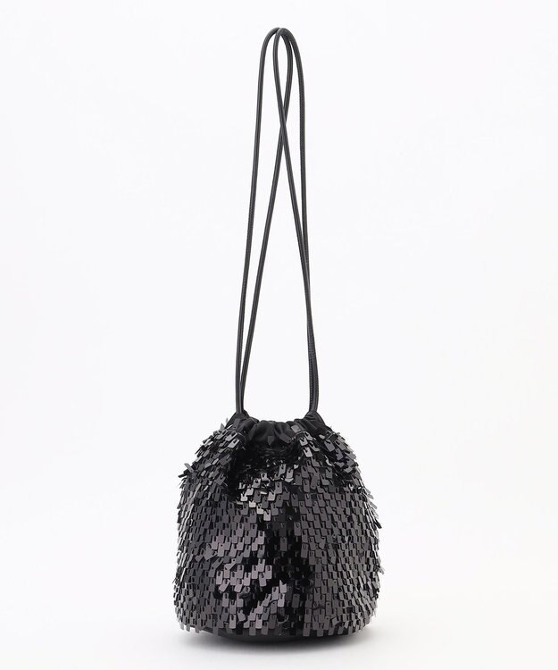 ICB スパンコールバッグ ブラック