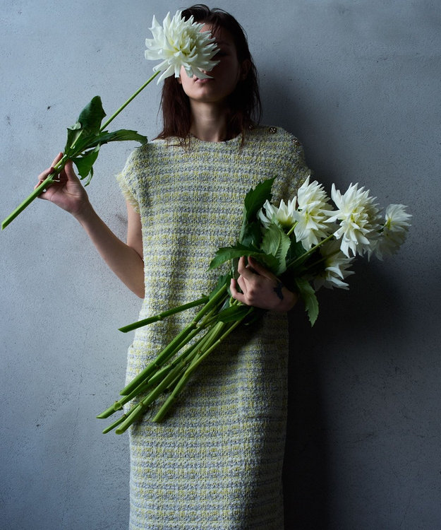 Precious 5月号掲載】【カトリエムブーケ】Couleur tweed