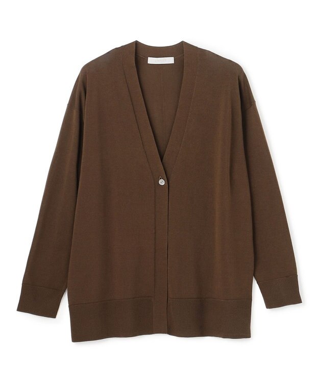 UNFILO L 【WEB限定カラー】イージーカーディガン [WEB限定]ブラウン