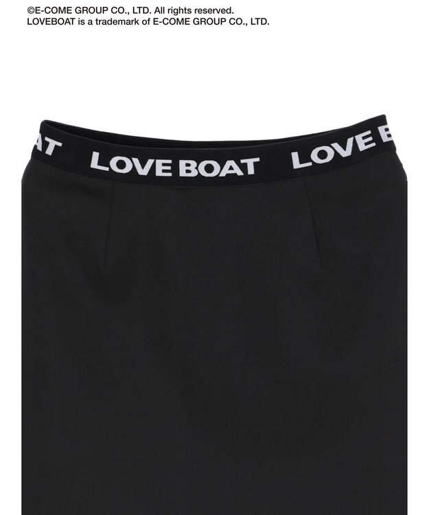 Green Parks ■別注　ＬＯＶＥ　ＢＯＡＴ　ミニスカート Black