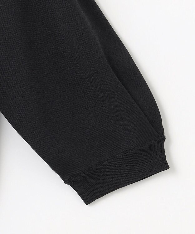 組曲 【WEB限定】ビジューパフスリーブ ニット ブラック系