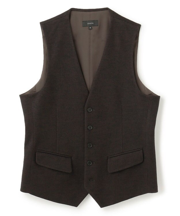 JOSEPH HOMME ドビージャージー　ジレ ダークブラウン系