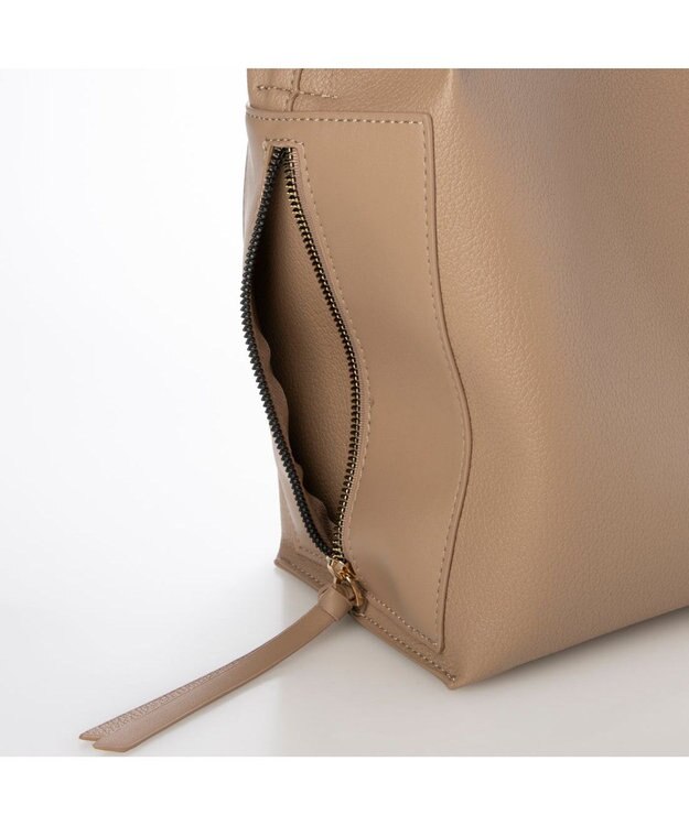 UNBILLION カシュカシュ cachecache / ミニトート付サイドポケット2wayトーバッグ オーク