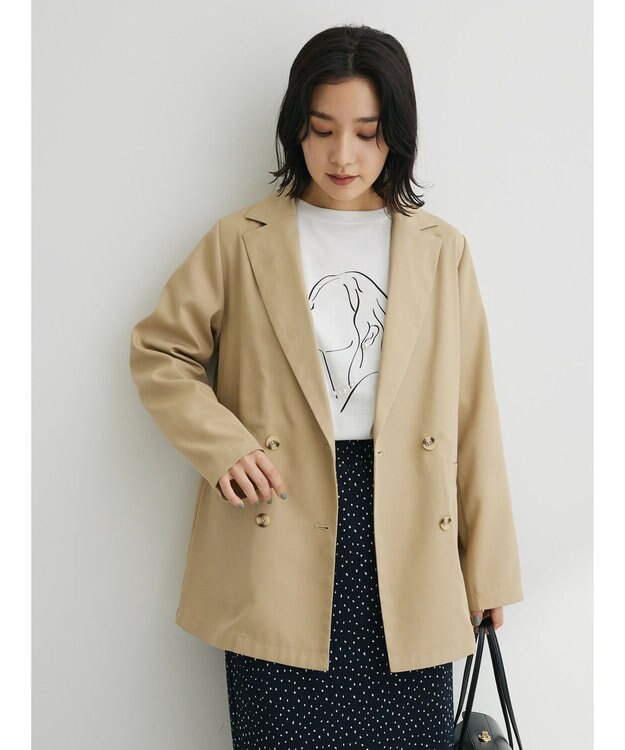 Green Parks テーラードジャケット Beige