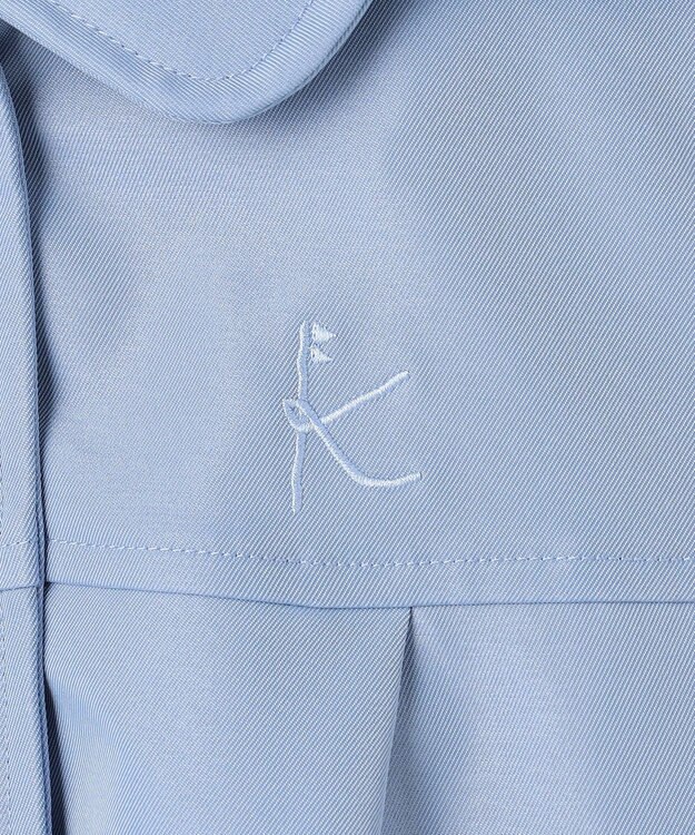 組曲 KIDS 【110-140㎝】3Way アウター サックス×グレー