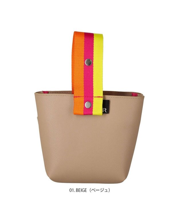 ROOTOTE 0666【直営店限定】ベビールー.ワンハンドルテープ-A 01：ベージュ